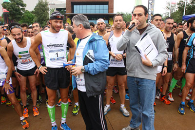 Fun Run Fundaci PortAventura, 2012 Calentamiento y salida