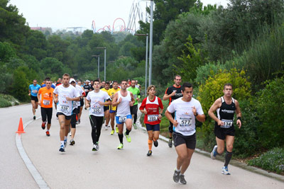 Fun Run Fundaci PortAventura, 2012 Calentamiento y salida