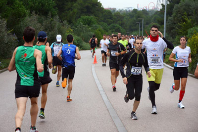 Fun Run Fundaci PortAventura, 2012 Calentamiento y salida