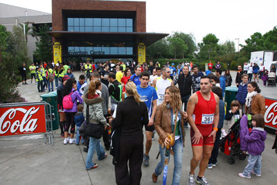 Fun Run Fundaci PortAventura, 2012 Calentamiento y salida