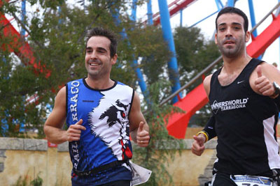 Fun Run Fundaci PortAventura, 2012 Por dentro del parque