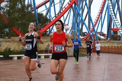 Fun Run Fundaci PortAventura, 2012 Por dentro del parque