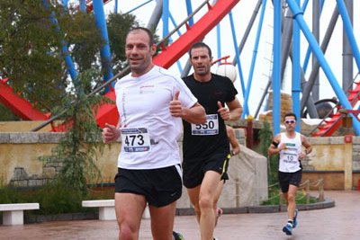 Fun Run Fundaci PortAventura, 2012 Por dentro del parque