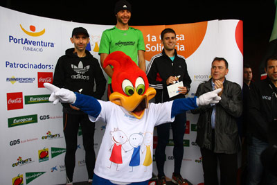 Fun Run Fundaci PortAventura, 2012 Entrega premios