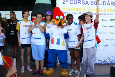 Fun Run Fundaci PortAventura, 2013 Entrega premios