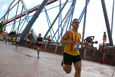 Fun Run Fundaci PortAventura, 2013 Por dentro del parque