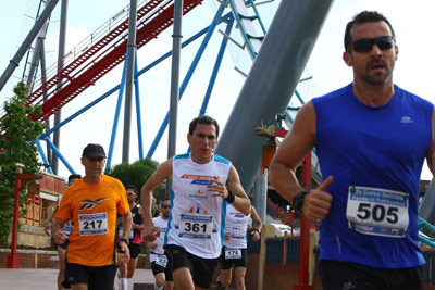 Fun Run Fundaci PortAventura, 2013 Por dentro del parque