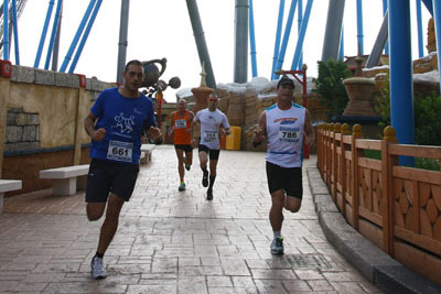 Fun Run Fundaci PortAventura, 2013 Por dentro del parque