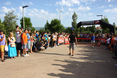 Fun Run Fundaci PortAventura, 2013 Calentamiento y salida