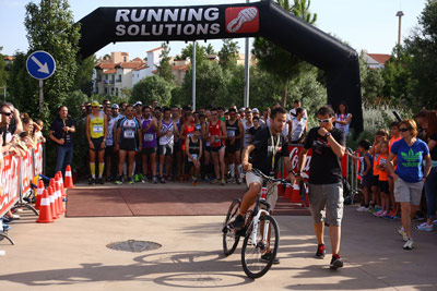 Fun Run Fundaci PortAventura, 2013 Calentamiento y salida