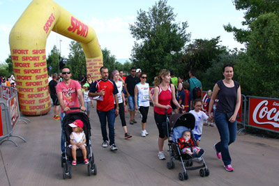 Fun Run Fundaci PortAventura, 2013 Calentamiento y salida