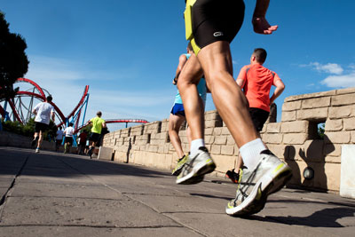 Fun Run Fundaci PortAventura, 2015 Por dentro del parque