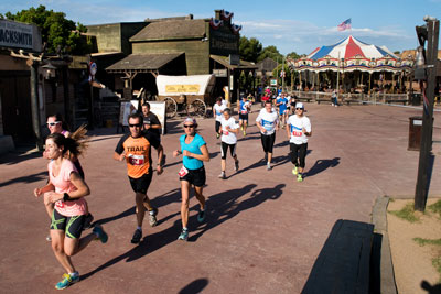 Fun Run Fundaci PortAventura, 2015 Por dentro del parque