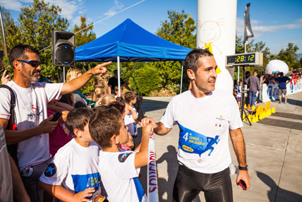 Fun Run Fundaci PortAventura, 2015 Llegada a meta