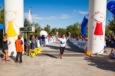 Fun Run Fundaci PortAventura, 2015 Llegada a meta