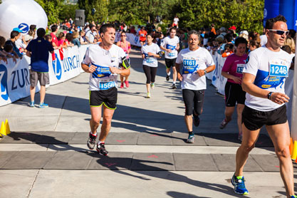 Fun Run Fundaci PortAventura, 2015 Llegada a meta