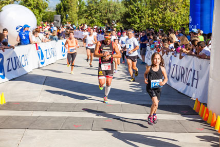 Fun Run Fundaci PortAventura, 2015 Llegada a meta