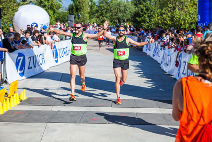 Fun Run Fundaci PortAventura, 2015 Llegada a meta