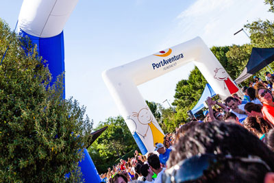 Fun Run Fundaci PortAventura, 2015 Llegada a meta