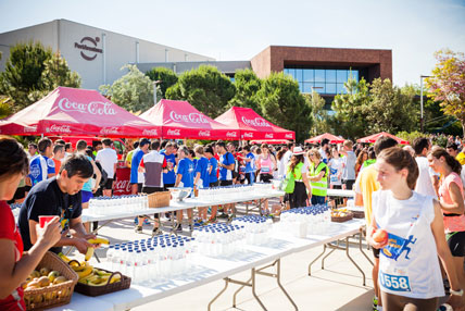 Fun Run Fundaci PortAventura, 2015 Llegada a meta