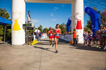 Fun Run Fundaci PortAventura, 2015 Llegada a meta