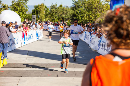 Fun Run Fundaci PortAventura, 2015 Llegada a meta