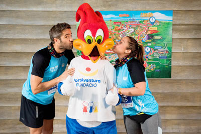 Fun Run Fundaci PortAventura, 2016 Calentamiento y salida