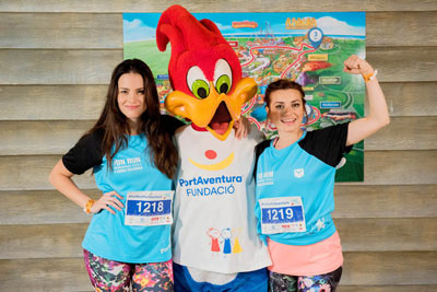 Fun Run Fundaci PortAventura, 2016 Calentamiento y salida