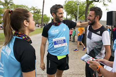 Fun Run Fundaci PortAventura, 2016 Calentamiento y salida