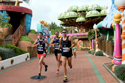 Fun Run Fundaci PortAventura, 2016 Por dentro del parque