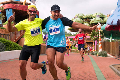 Fun Run Fundaci PortAventura, 2016 Por dentro del parque