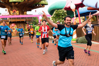 Fun Run Fundaci PortAventura, 2016 Por dentro del parque