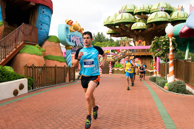 Fun Run Fundaci PortAventura, 2016 Por dentro del parque