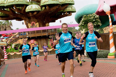 Fun Run Fundaci PortAventura, 2016 Por dentro del parque