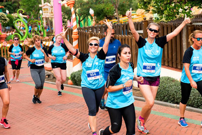 Fun Run Fundaci PortAventura, 2016 Por dentro del parque