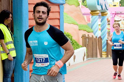 Fun Run Fundaci PortAventura, 2016 Por dentro del parque