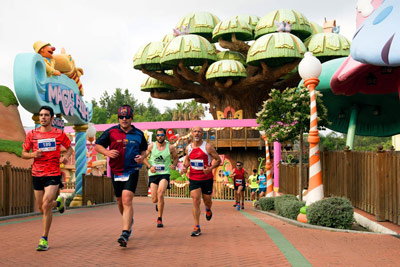 Fun Run Fundaci PortAventura, 2016 Por dentro del parque