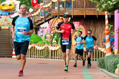 Fun Run Fundaci PortAventura, 2016 Por dentro del parque