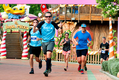 Fun Run Fundaci PortAventura, 2016 Por dentro del parque