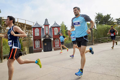 Fun Run Fundaci PortAventura, 2016 Por dentro del parque