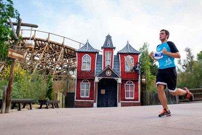 Fun Run Fundaci PortAventura, 2016 Por dentro del parque