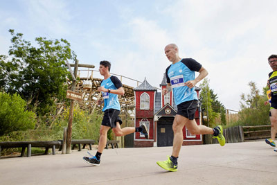 Fun Run Fundaci PortAventura, 2016 Por dentro del parque