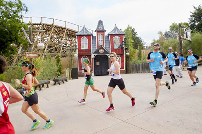 Fun Run Fundaci PortAventura, 2016 Por dentro del parque