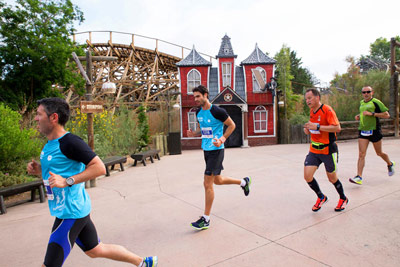 Fun Run Fundaci PortAventura, 2016 Por dentro del parque