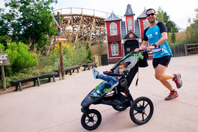 Fun Run Fundaci PortAventura, 2016 Por dentro del parque