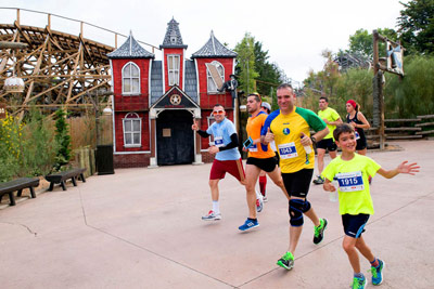 Fun Run Fundaci PortAventura, 2016 Por dentro del parque