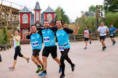 Fun Run Fundaci PortAventura, 2016 Por dentro del parque