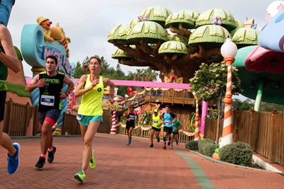 Fun Run Fundaci PortAventura, 2016 Por dentro del parque