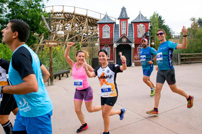 Fun Run Fundaci PortAventura, 2016 Por dentro del parque