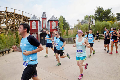 Fun Run Fundaci PortAventura, 2016 Por dentro del parque